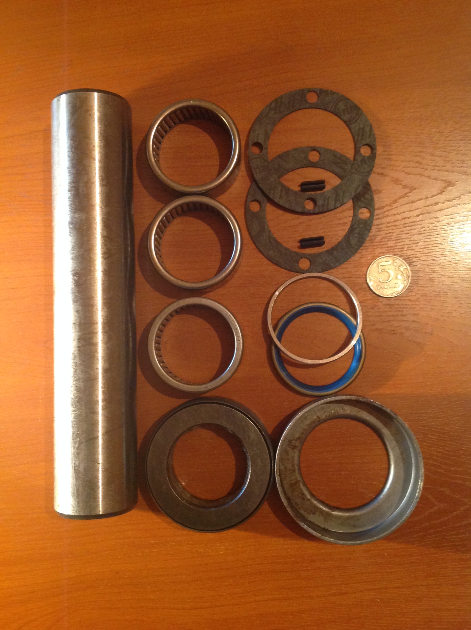 Ремкомплект шкворня Сетра с игольчатым  подшипником  