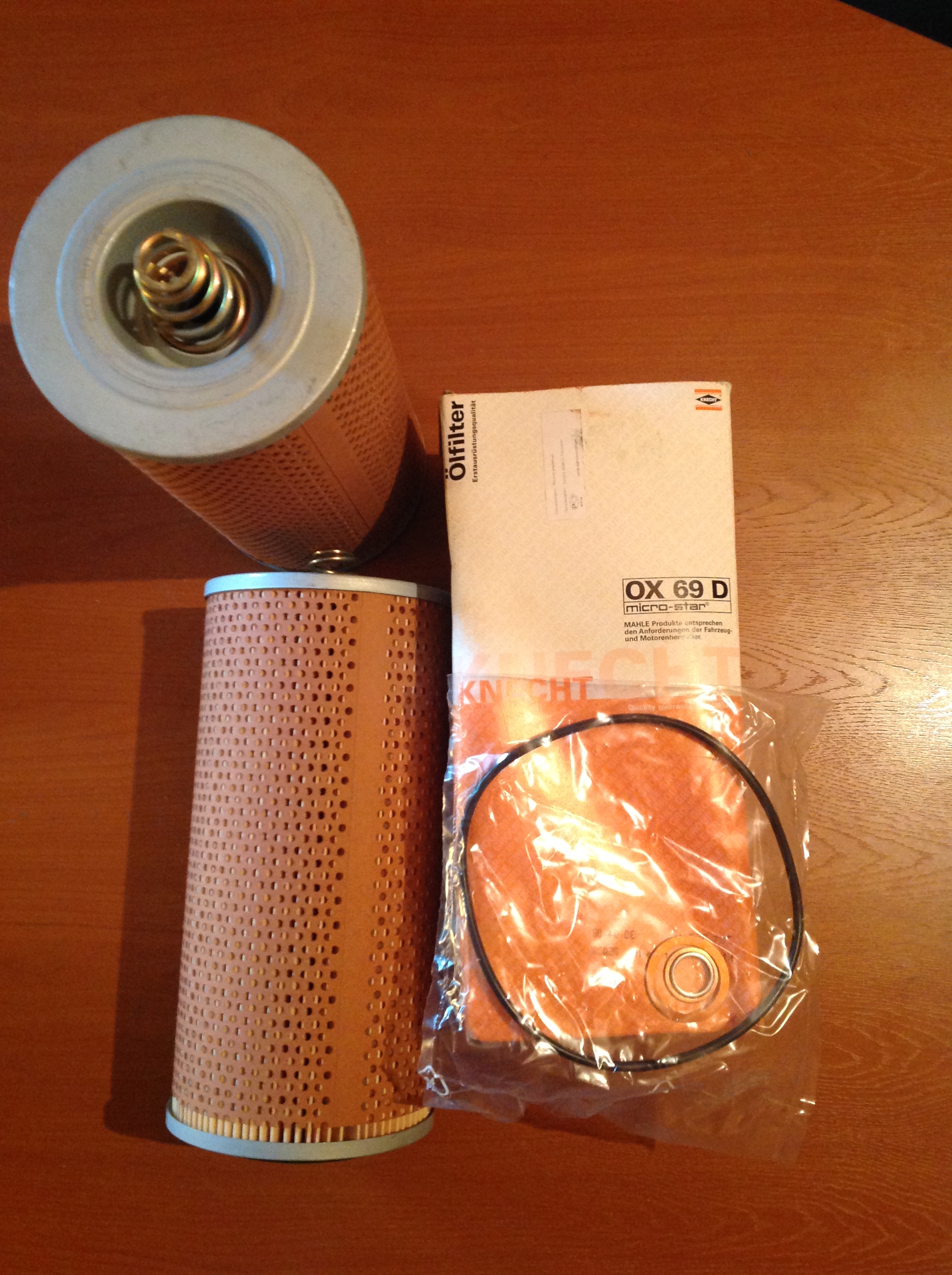 Фильтр масляный (элемент) OX 69 D