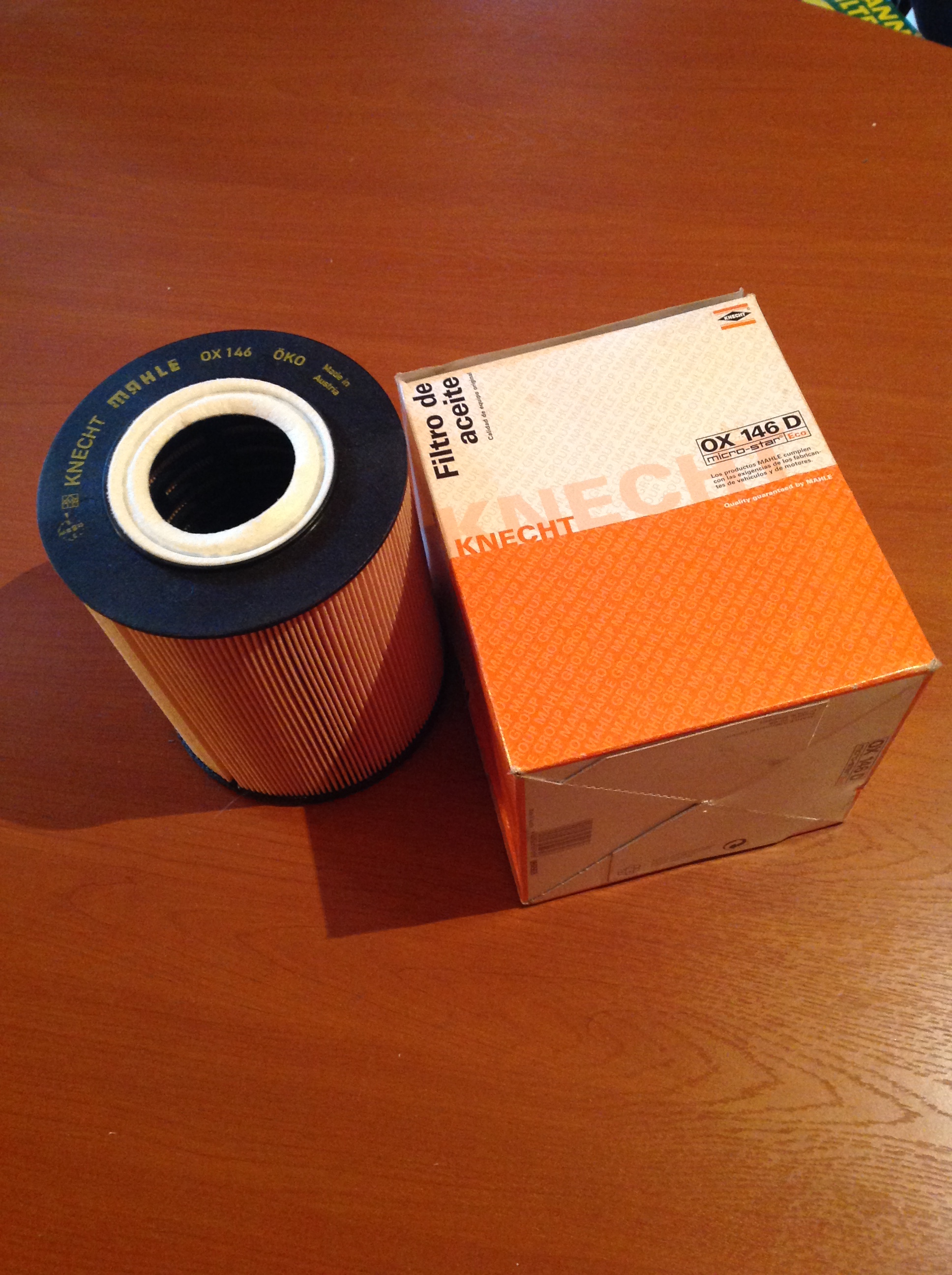 Фильтр масляный (элемент) OX 146 D 