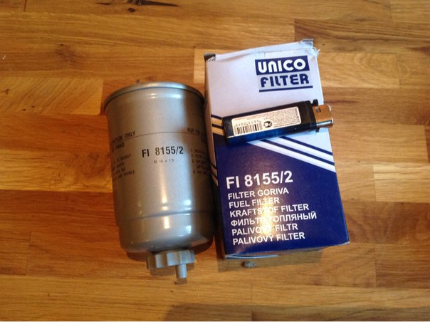 Фильтр топливный F I 8155/2  Unicofilter